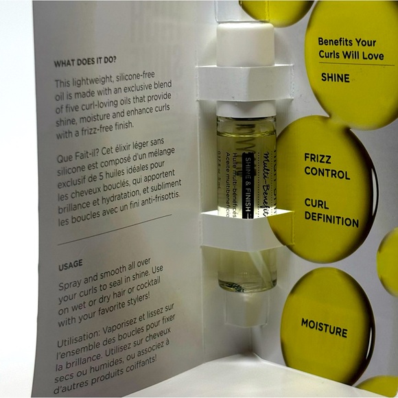 DevaCurl High Shine Multi-Benefit Oil Deluxe Samples - Picture 2 of 2